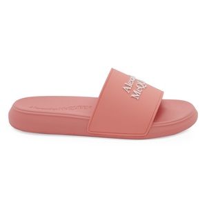 Alexander McQueen Logo Pool Slide